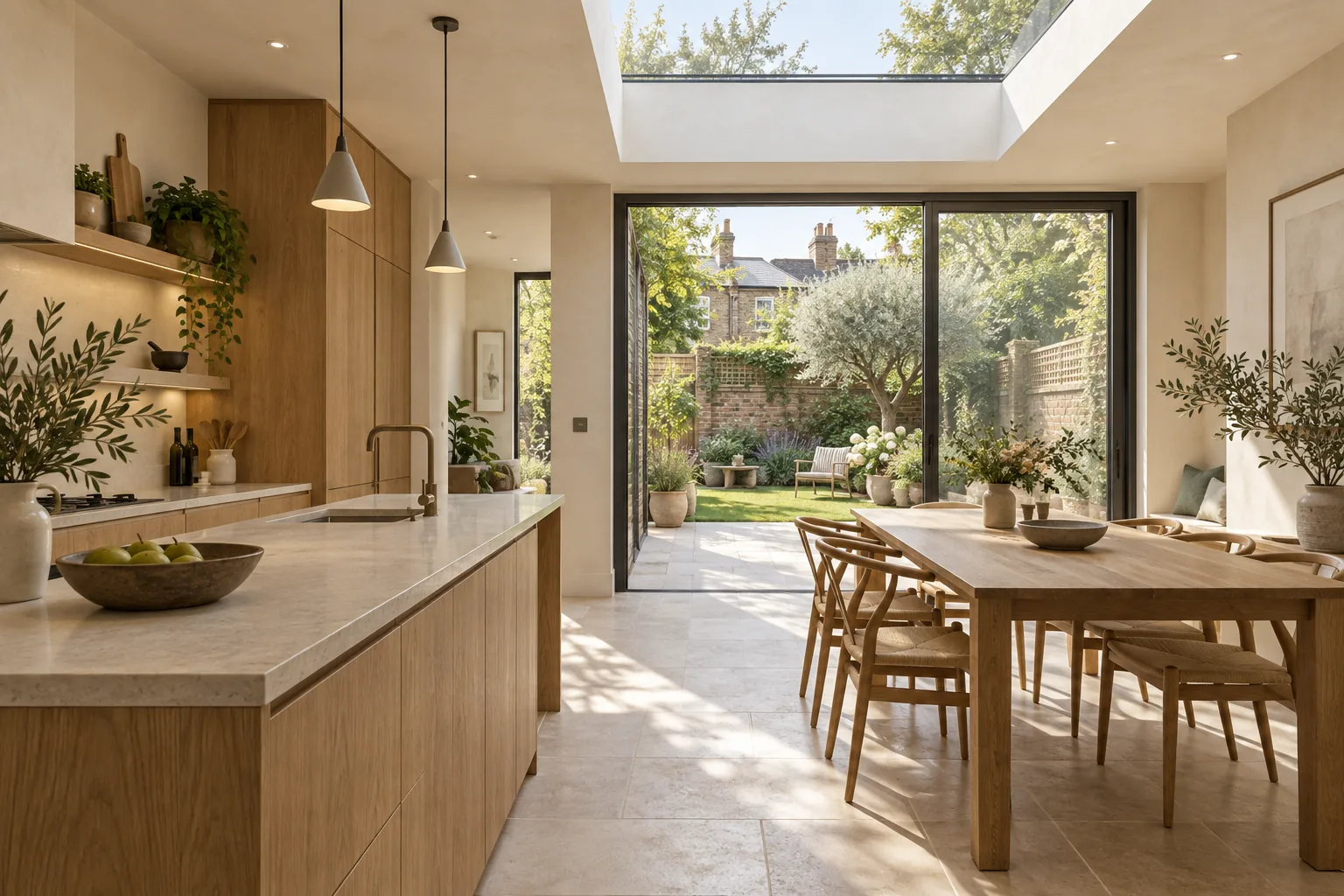The design study: Interior concept; not project photography.